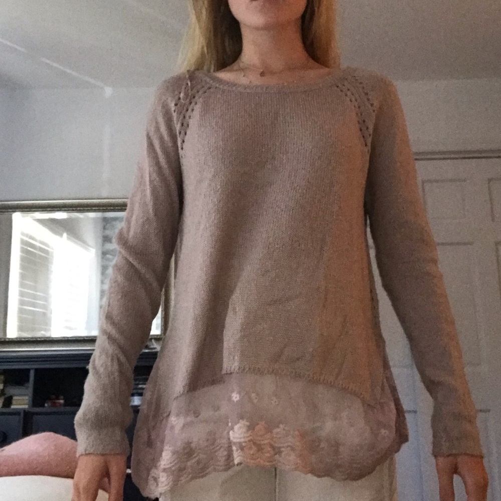 A stylish sweater